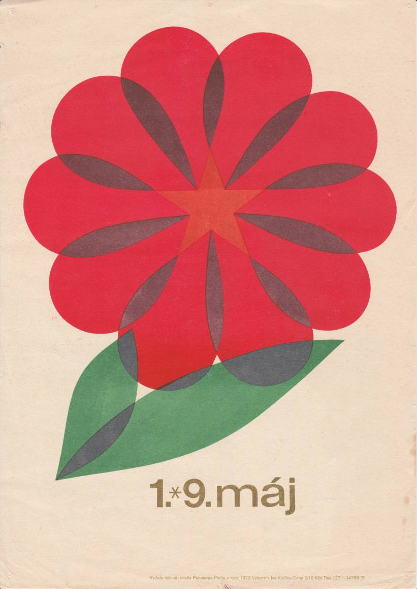 MAY DAY Czechoslovakian Propaganda Poster
