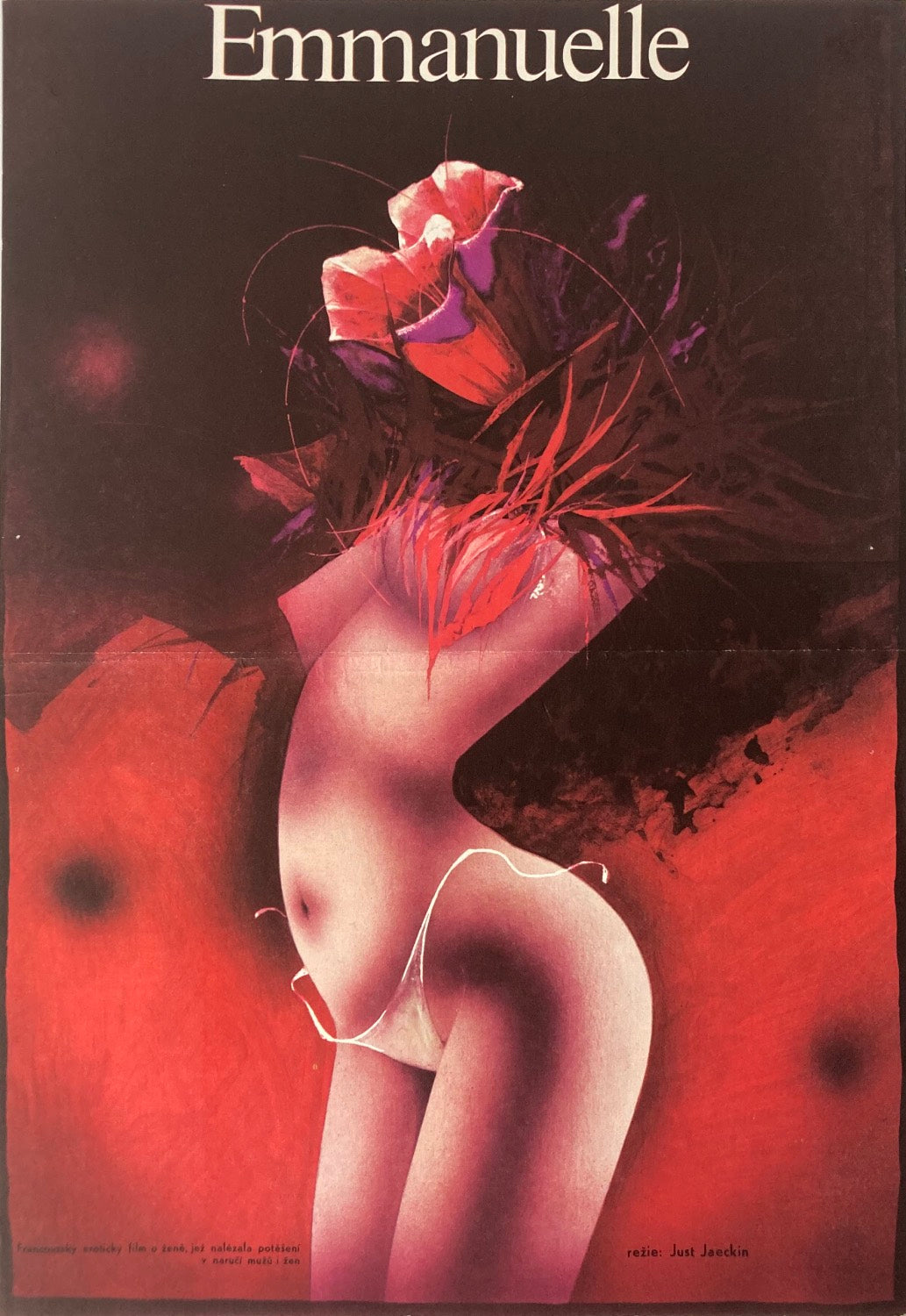 Emmanuelle Czech Film Poster | Sylvia Kristel