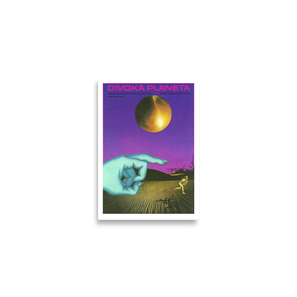 Fantastischer Planet Tschechisches Poster Nachdruck