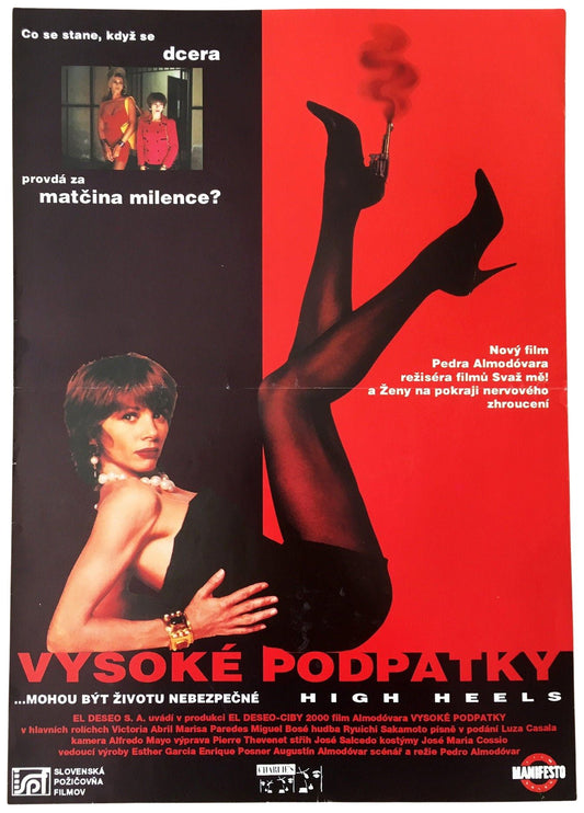 HIGH HEELS Original 90er Filmplakat Pablo Almodovar
