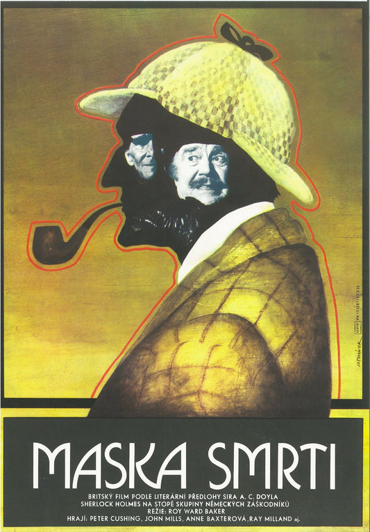 Sherlock Holmes - The Masks Of Death Czech Movie Poster