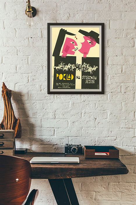 Schatz des Silbersees, Tschechische Republik Poster