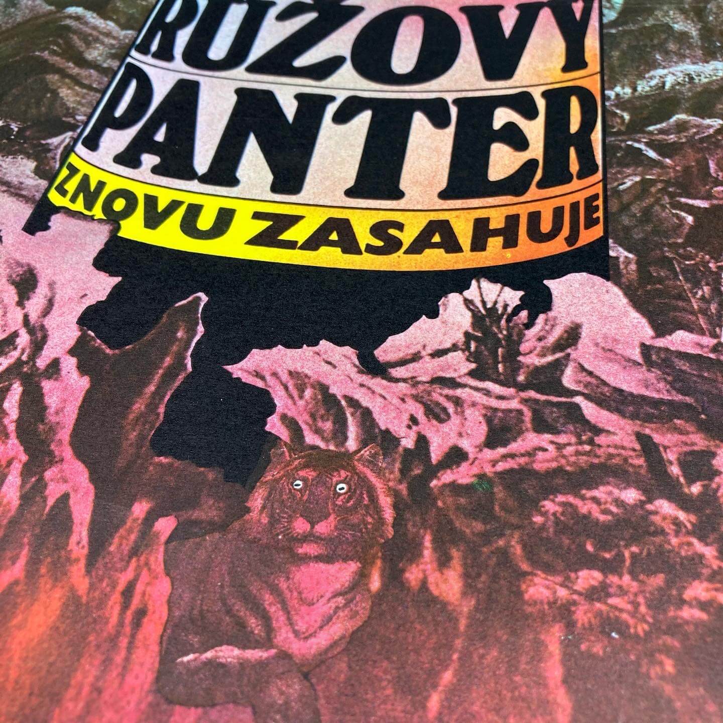 DER ROSA PANTHER SCHLÄGT WIEDER ZU | Tschechisches Plakat