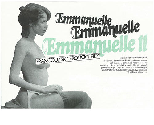 EMMANUELLE Czech Mini Poster
