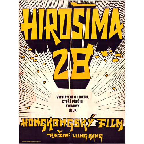 HIROSHIMA 28 (Großes) tschechisches Poster von Kaja Saudek