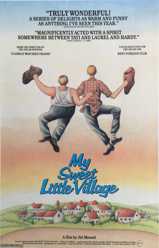 SWEET LITTLE WILLAGE (Vesnicko ma, strediskova) U.S. 1sh Poster - Czech Film Poster Gallery