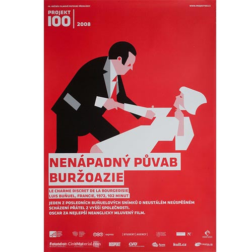 Der diskrete Charme der Bourgeoisie | Tschechisches Alternativplakat