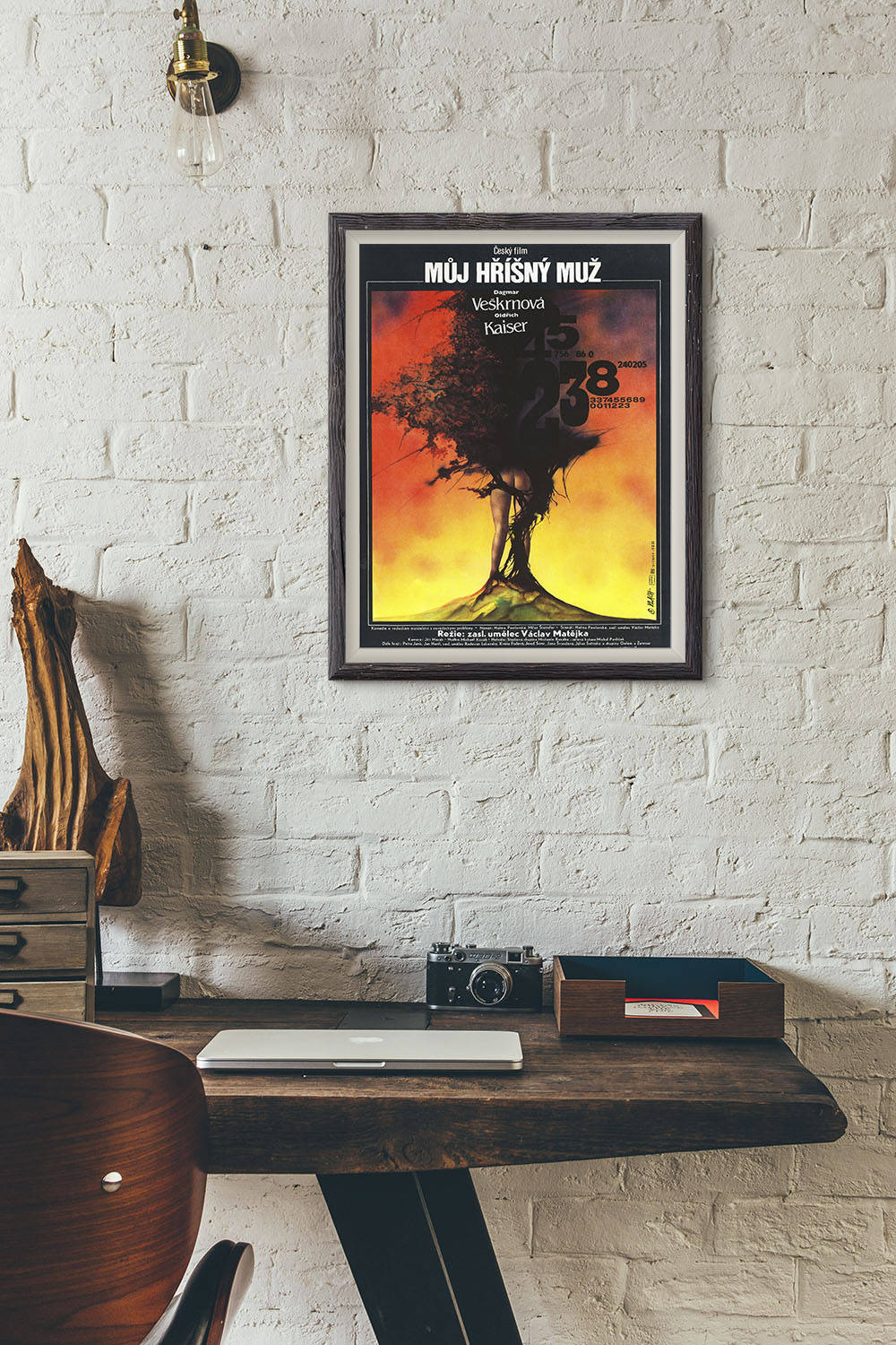 MEIN SÜNDIGER EHEMANN (Muj Hrisny Muz) Tschechisches Poster