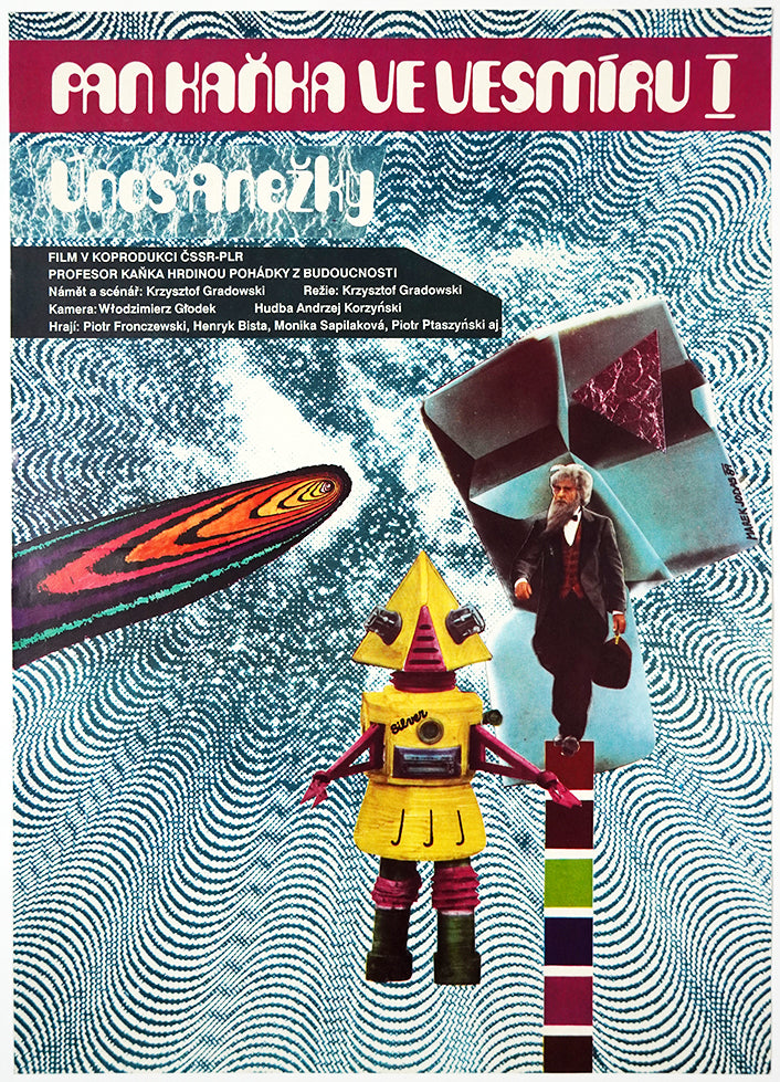 Image of Pan Kleks, robot and Galaxy - Czech Poster Gallery
