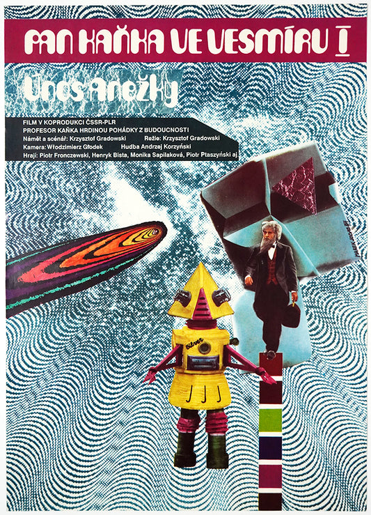 Image of Pan Kleks, robot and Galaxy - Czech Poster Gallery