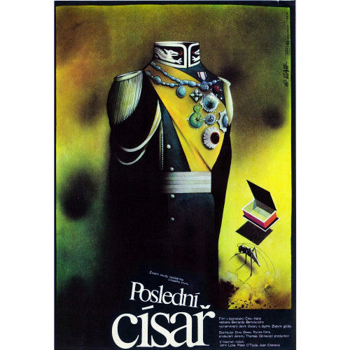DER LETZTE KAISER Vintage Tschechisches Filmplakat