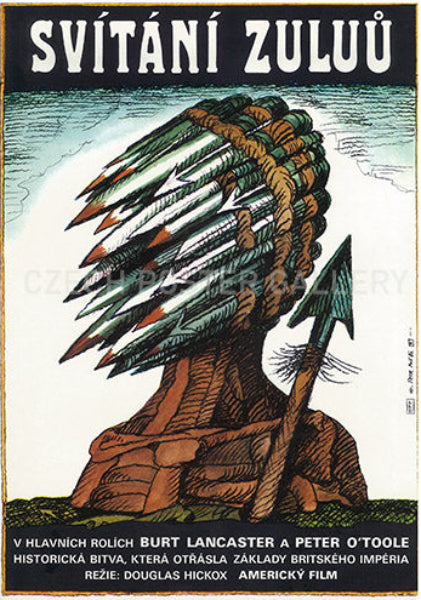 Zulu Dawn | Large Czech Movie Poster