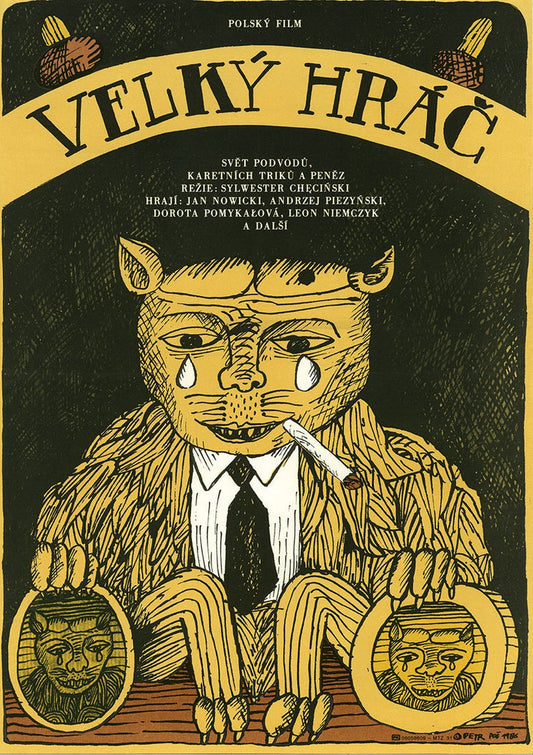 WIELKI SZU Czech Film Poster for Polish Movie