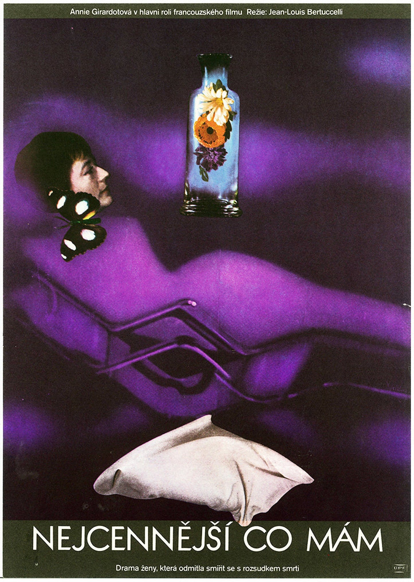 Docteur Françoise Gailland Tschechisches Poster | Französisches Kino | Annie Girardot