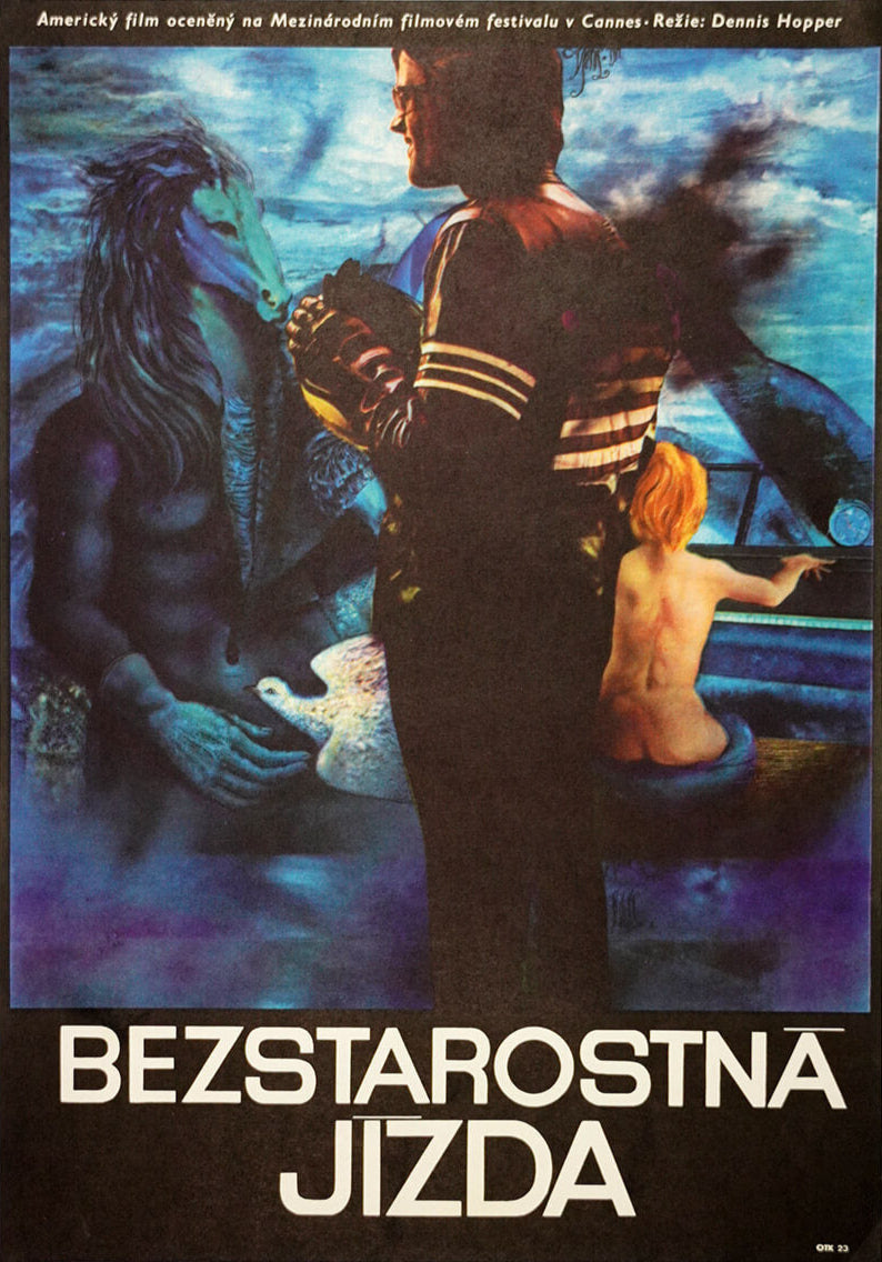 Easy Rider Original Czech Movie Poster