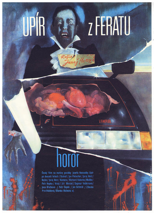 FERATU VAMPIRE Poster für Juraj Herz Czech Horror