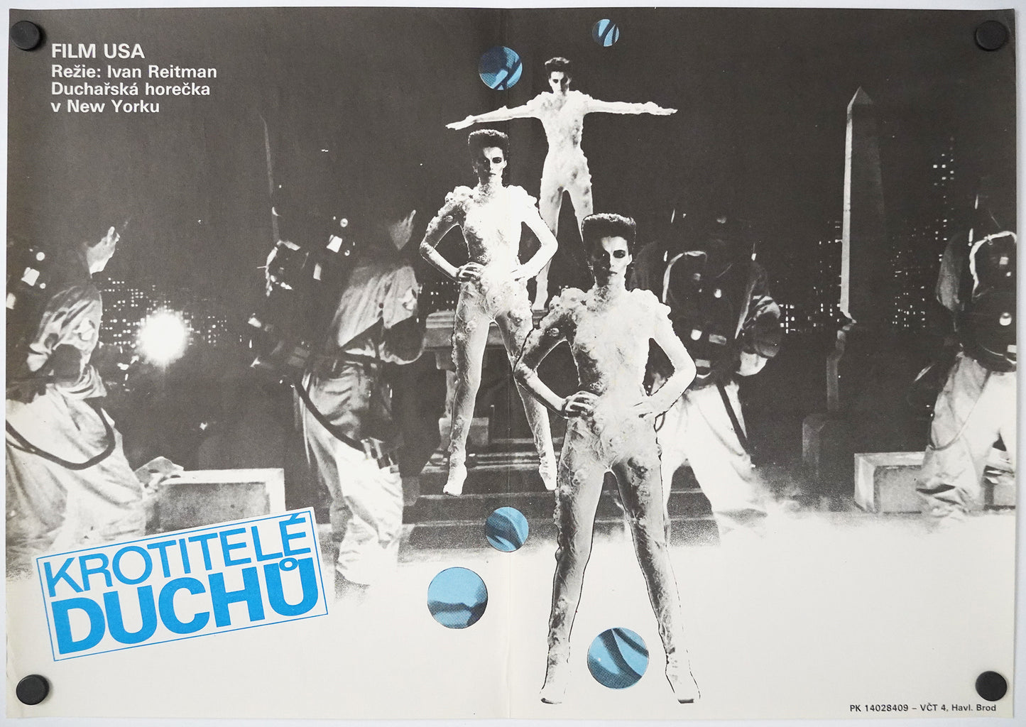 Ghostbusters | Originales alternatives tschechisches Poster | 80er