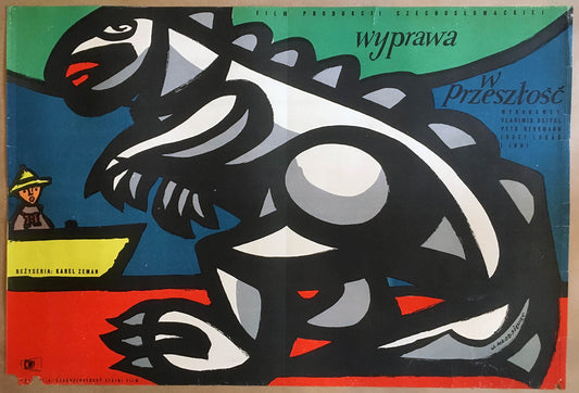 Journey to the beginning of time Polish Poster