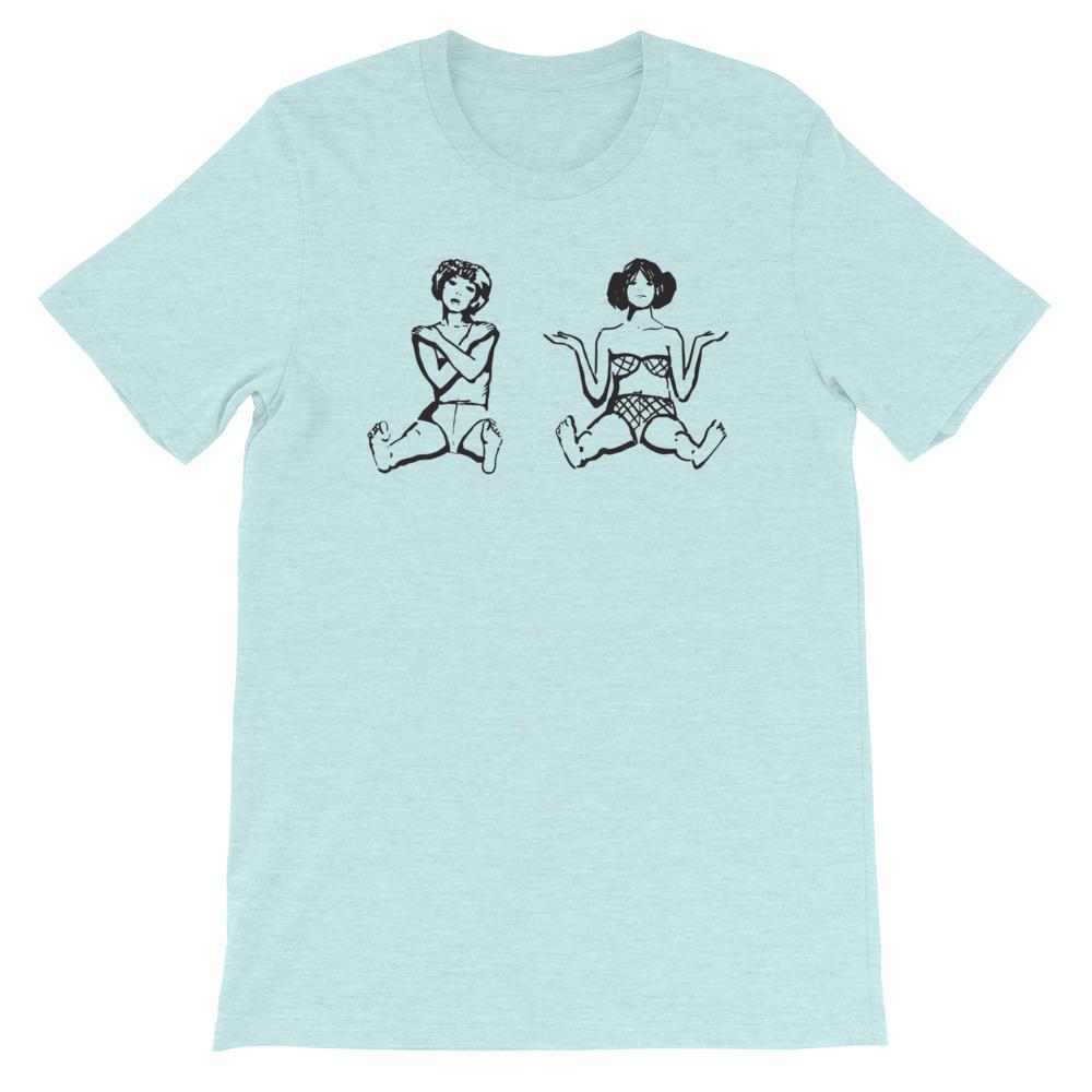 Daisies Marie & Marie Handmade Art Short-Sleeve Unisex T-Shirt - Czech Film Poster Gallery