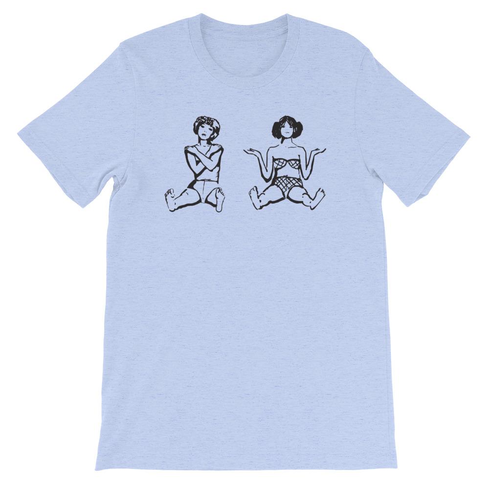 Daisies Marie & Marie Handmade Art Short-Sleeve Unisex T-Shirt - Czech Film Poster Gallery