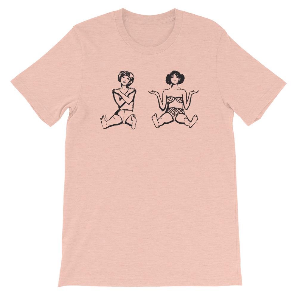 Daisies Marie & Marie Handmade Art Short-Sleeve Unisex T-Shirt - Czech Film Poster Gallery