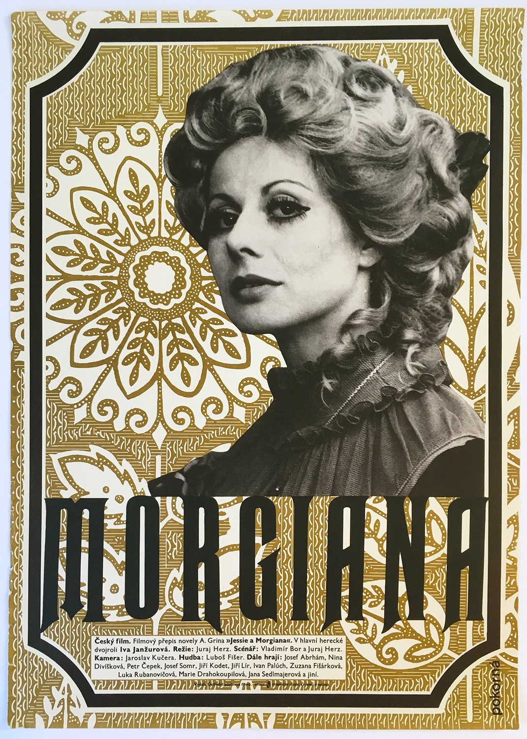 MORGIANA Tschechisches Poster Juraj Herz