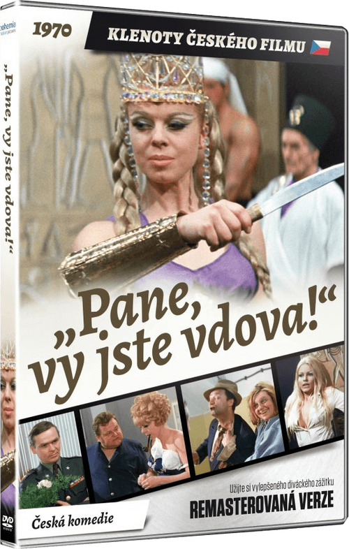 あなたは未亡人です、サー |ペーン、ヴィ・ジステ・ヴドヴァ! |チェコ コメディ DVD リマスター