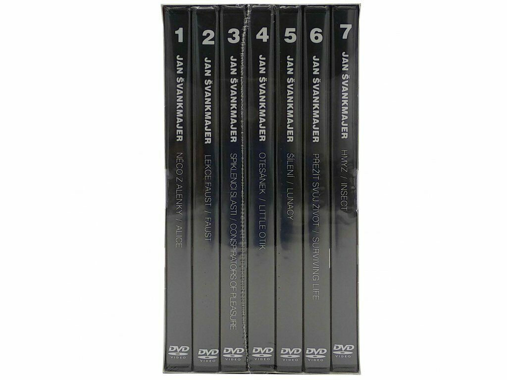 DIE FILME VON JAN SVANKMAJER 7 DVD-Boxset-Kollektion