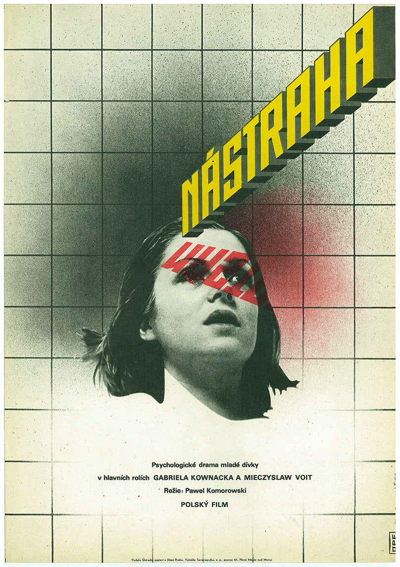 NASTRAHA (SZARADA) チェコ ポスター