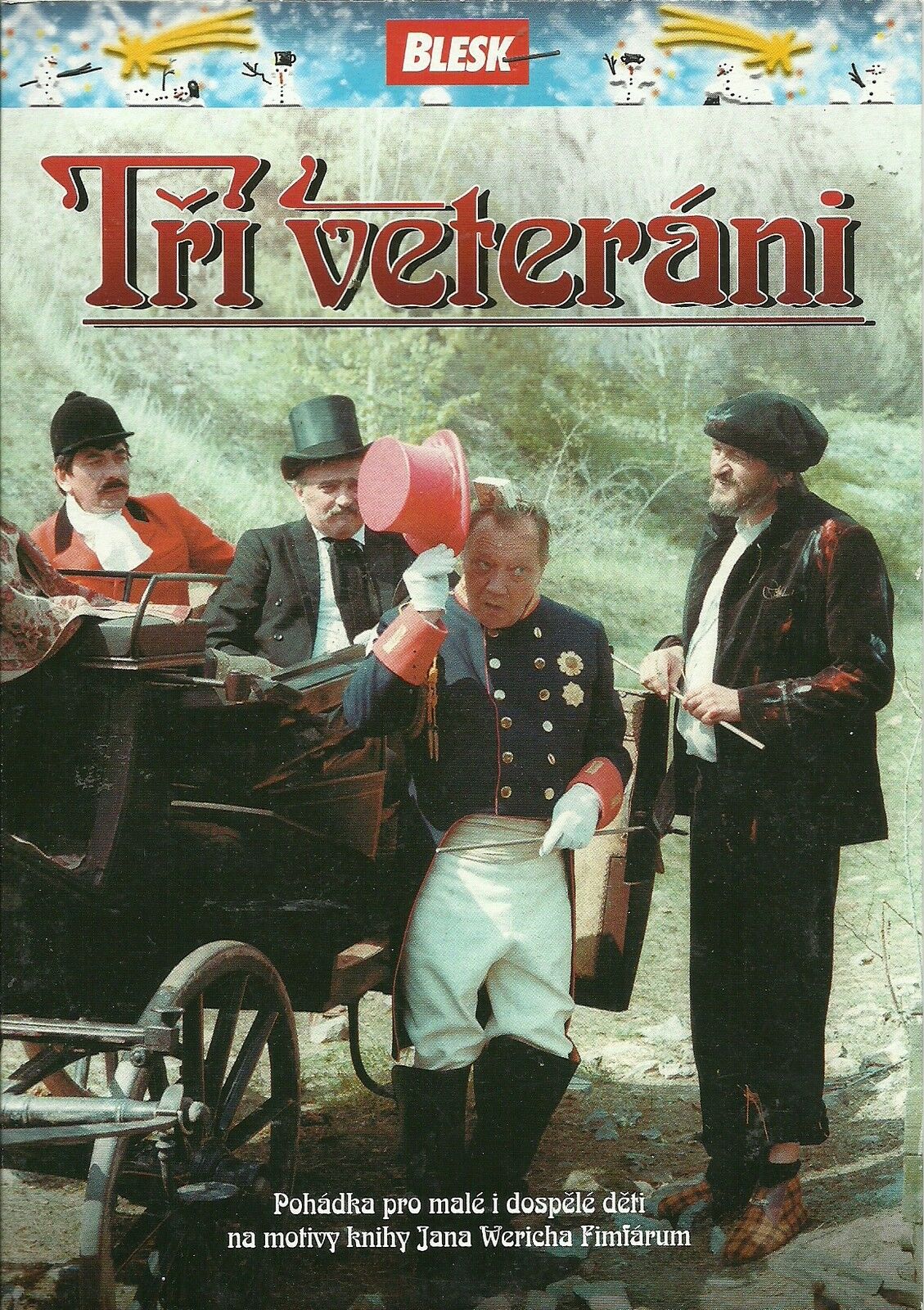 DREI VETERANEN (Tri veterani) DVD mit Untertiteln