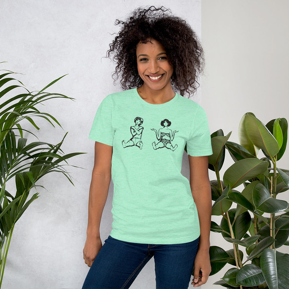DAISIES Kurzärmeliges Unisex-T-Shirt inspiriert von Vera Chytilova 60er-Jahre-Film