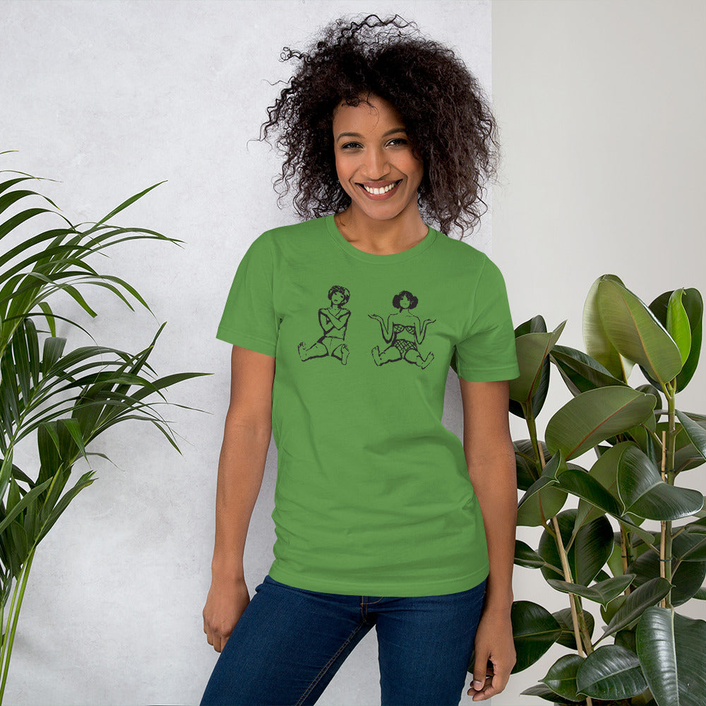 DAISIES Kurzärmeliges Unisex-T-Shirt inspiriert von Vera Chytilova 60er-Jahre-Film