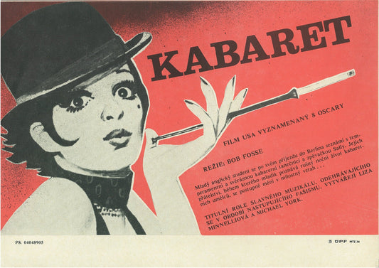 CABARET | Original tschechisches Mini-Poster