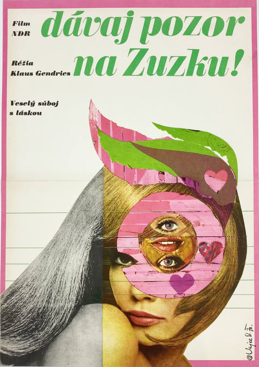 Gib' acht auf Susi! Czech Poster for German Film