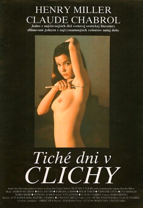 Quiet Days in Clichy (Jours tranquilles à Clichy) Czech Poster