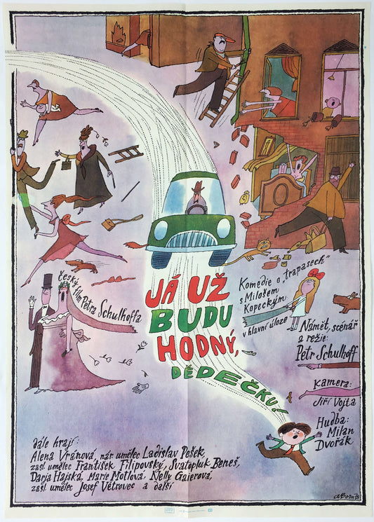 Adolf Born Large Original Film Poster