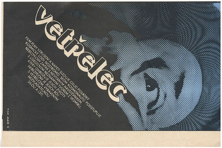 ALIEN 1982 Czech Mini Poster