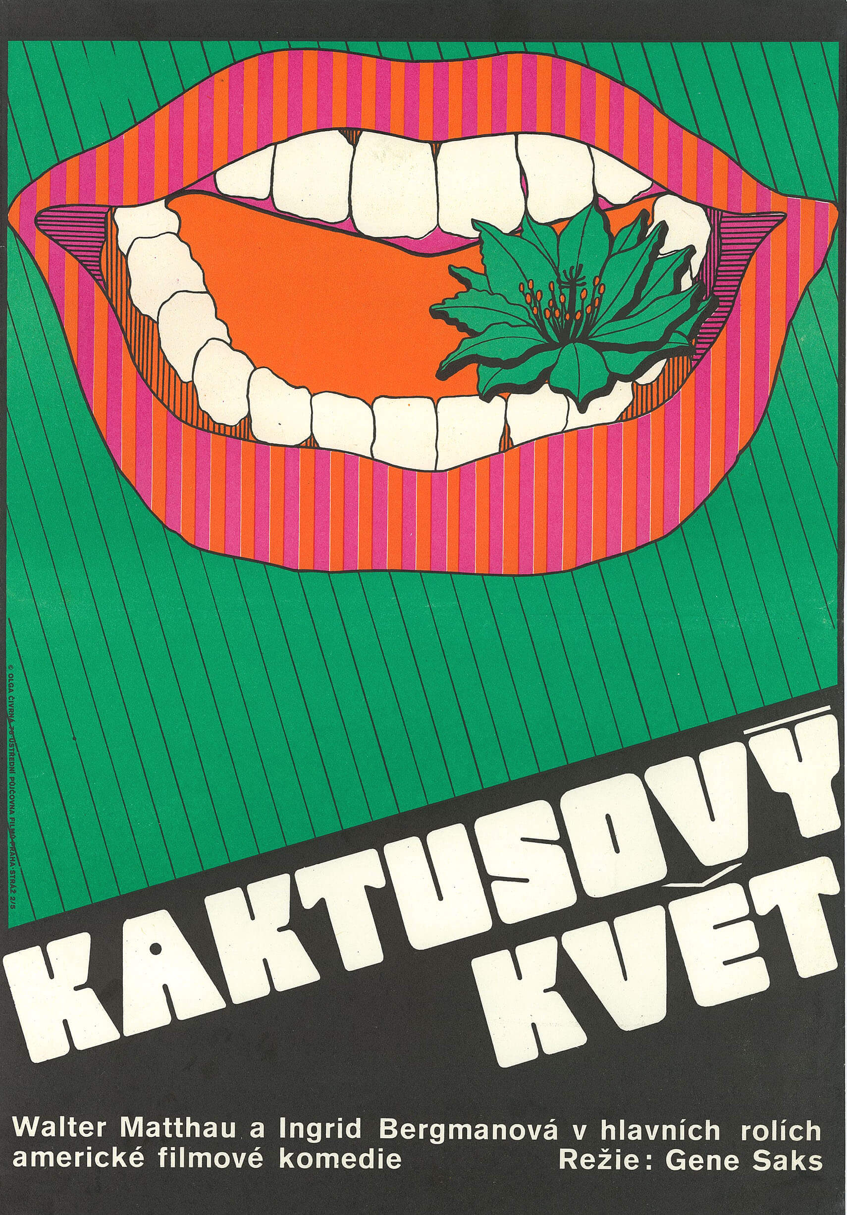 Cactus Flower - Czech Movie Poster Gallery