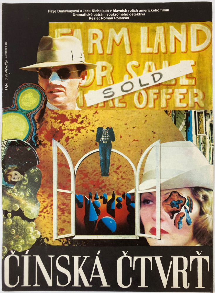 CHINATOWN- Czech Movie Poster