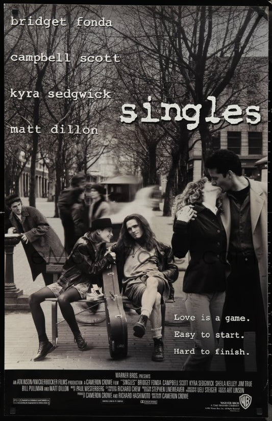 SINGLES Original amerikanisches 1SH-Werbeplakat