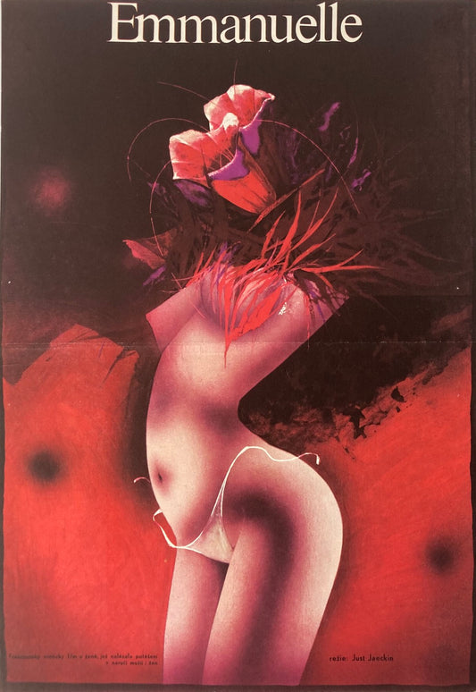 Emmanuelle Czech Film Poster | Sylvia Kristel