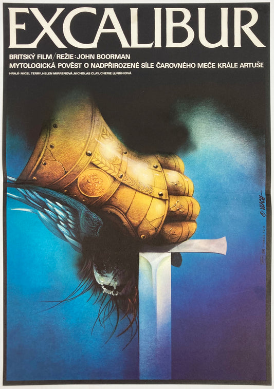 EXCALIBUR | Czech Movie Poster