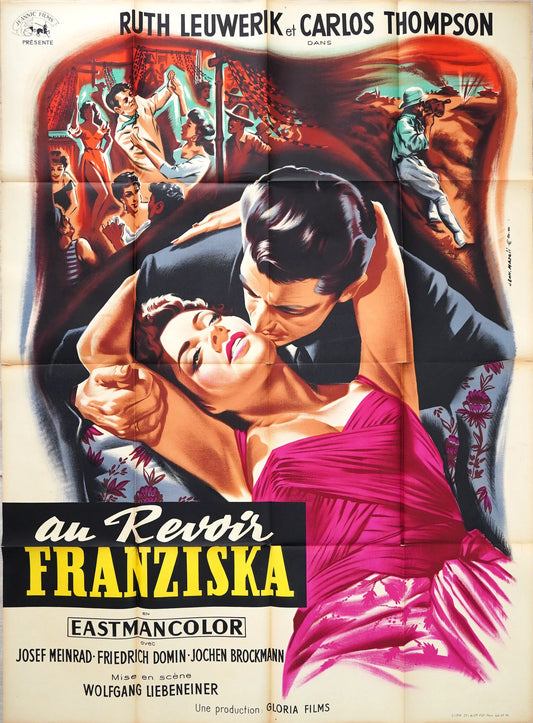 FRANZISKA 1959 French Original 1P Poster