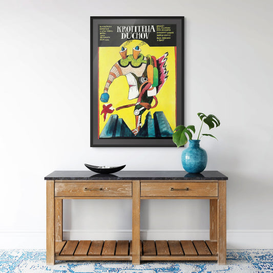 Ghostbusters | Restored Czech Movie Poster Reprint