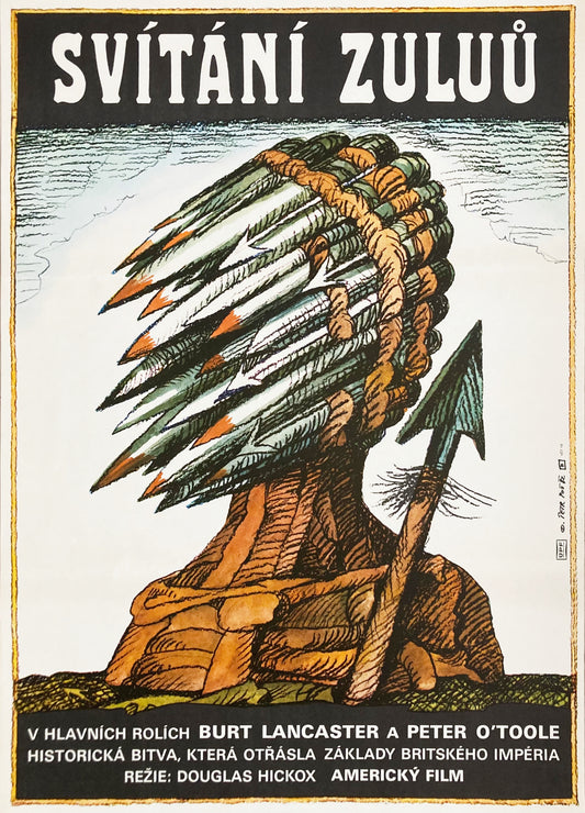 Zulu Dawn | Großes tschechisches Filmplakat