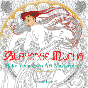 Alphonse Mucha (Art Colouring Book) : Make Your Own Art Masterpiece Book - Czech Poster Gallery - Alfons Mucha
