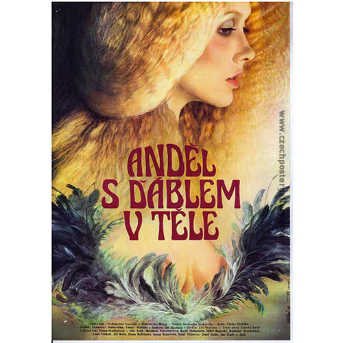 ANDĚL S ĎÁBLEM V TELE - Czech Film Poster Gallery