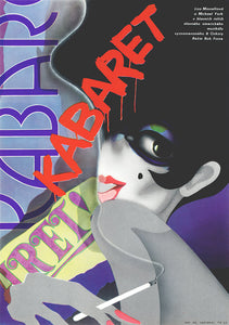 CABARET Completely Different Poster Artwork of Liza Minelli - Czech