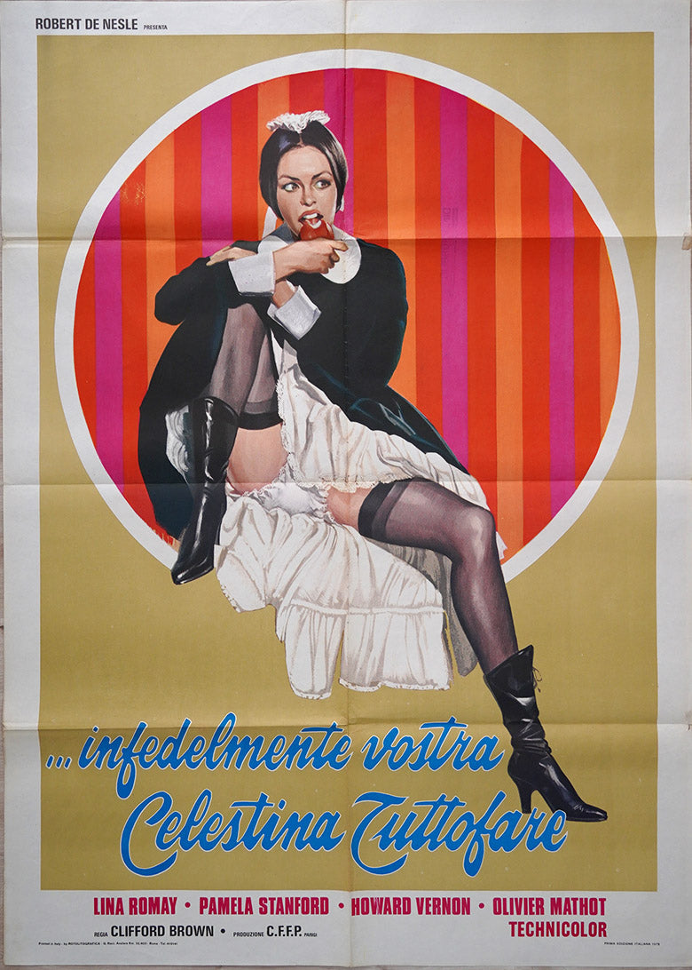 CELESTINE | Italian One-Panel Erotic Posters | 1975