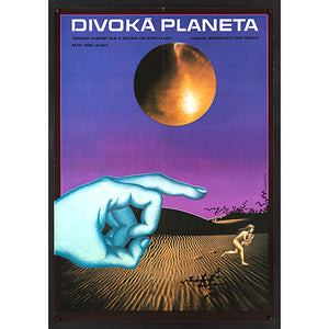 THE FANTASTIC PLANET (La Planète sauvage) Large Czech Film Poster